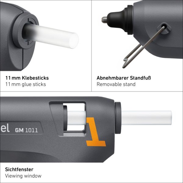 STEINEL Gluematic 1011 tavná lepící pistole 11mm 45W 084318 Obrázek