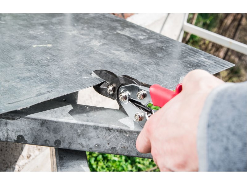 FORTUM 4770900 nůžky na plech převodové levé 255mm CrMoV Obrázek