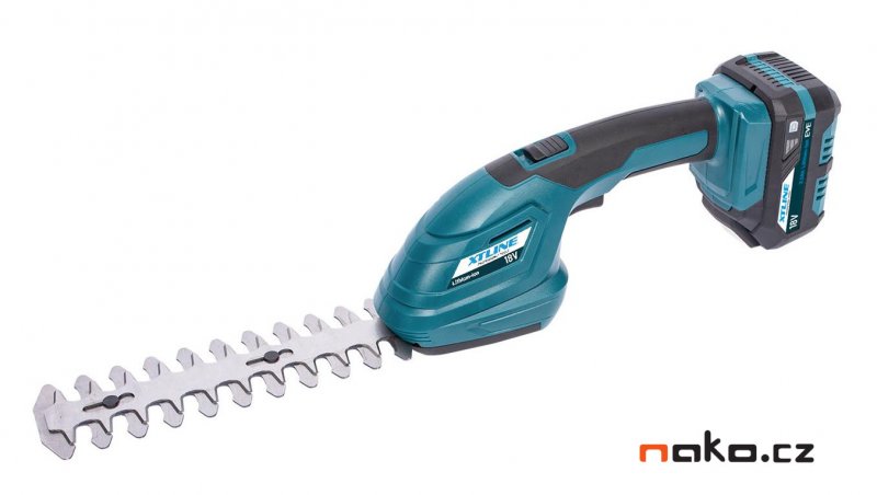 XTline XT102877 aku nůžky na keře a trávu 18V 3v1 bez akumulátoru Obrázek