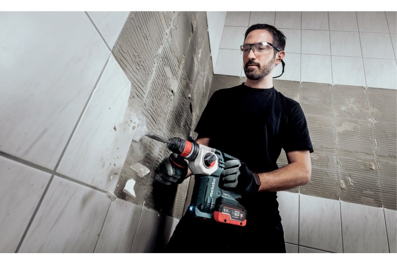 METABO KHA 18 LTX BL 24 Quick Set ISA pneu kladivo SDSplus bez baterie v kufru 600211900 Obrázek