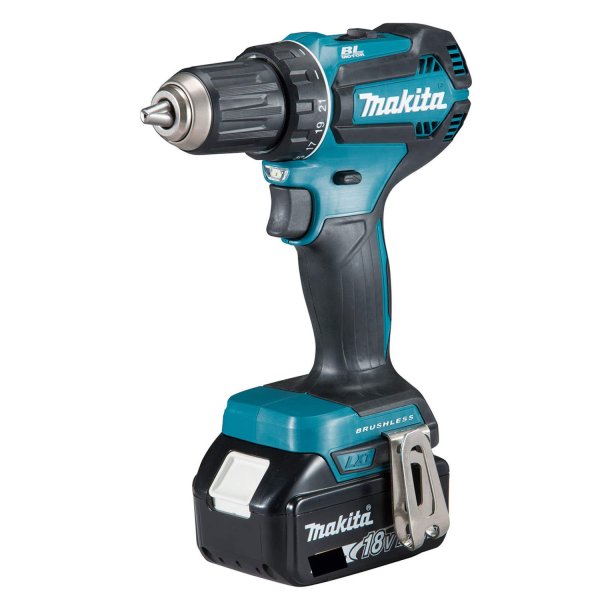 MAKITA DDF485SFJ bezuhlíkový aku vrtací šroubovák LiIon 18V 2x 3.0Ah systainer