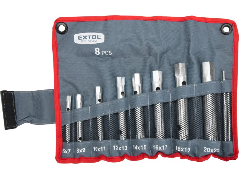 EXTOL PREMIUM 8816370 klíče trubkové, sada 8ks, CrV Obrázek