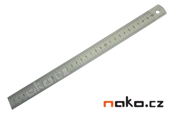 Měřítko ocelové 500mm KINEX 251125, síla 1mm (1023)