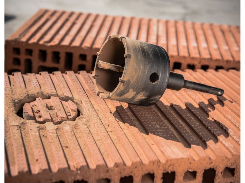 EXTOL PREMIUM 8801954 vrták korunkový SDS+ do zdiva, prům. 68mm Obrázek