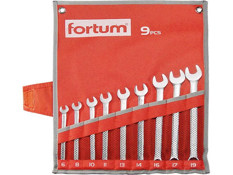 FORTUM sada klíčů očkoplochých 6-19mm 9ks 4730202