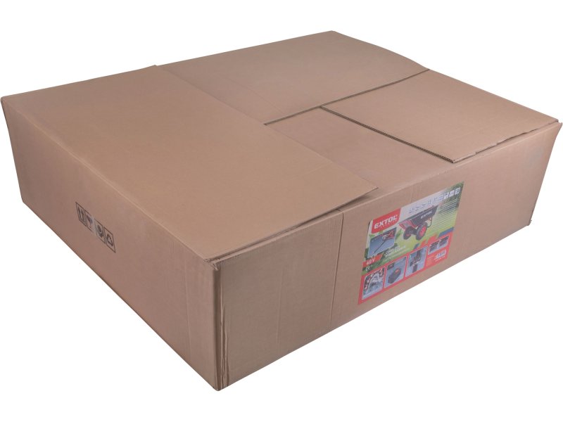 EXTOL PREMIUM 8891592 aku dvoukolák nákladní s převodovkou 300 lit. 300kg, 40V LiIon 6Ah Obrázek