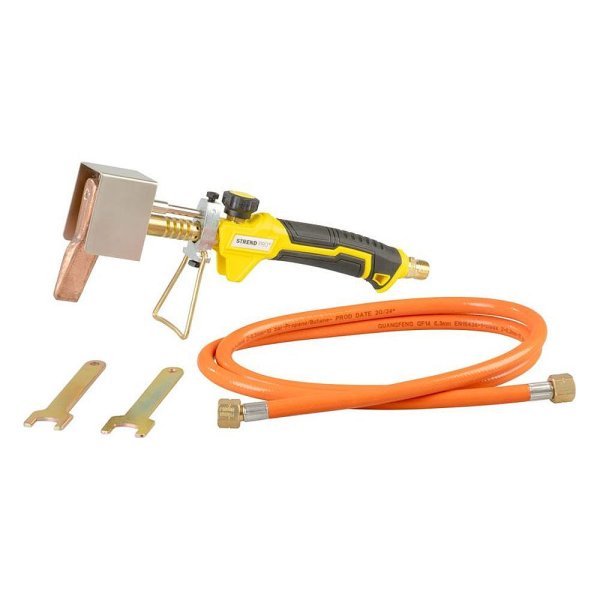 STREND PRO 2200001 plynový klempířský hořák s pájecím nástavcem, hadice 1,5m PQ777-40IRON