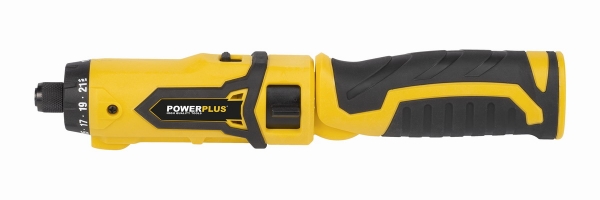 POWERPLUS POWX00410 aku šroubovák 7,2V Li-Ion 1,3Ah + příslušenství Obrázek