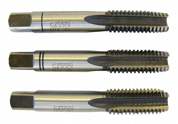 Sada ručních závitníků Whitworth, 223011NO, W9/16 PVC /111 916/