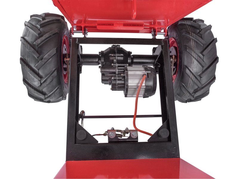 EXTOL PREMIUM 8891591 aku transportér s pojezdem 400kg, 200l, 54V LiIon 15Ah Obrázek