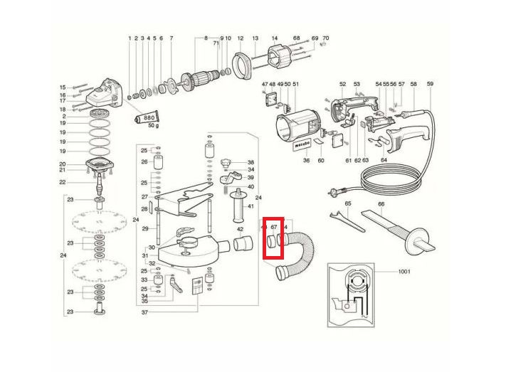 METABO 343375000 hadicová spojka (MF2565) Obrázek