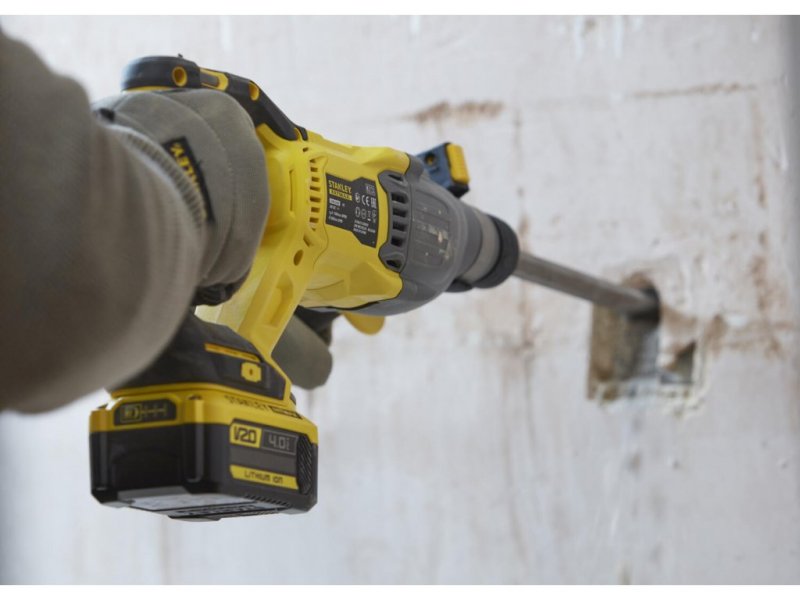 STANLEY SFMCH900B FatMax V20 (verze bez aku) aku kombinované kladivo SDS-Plus / 2 J Obrázek