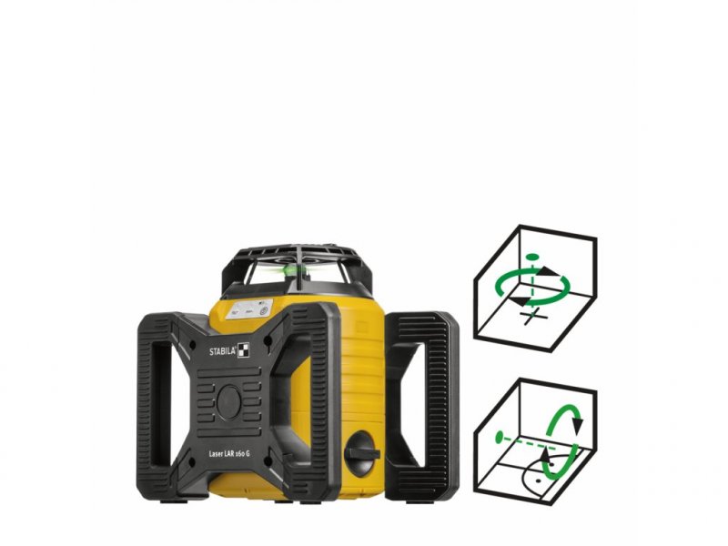 STABILA LAR160 G + BSTS + NL rotační laser zelený SET 19240 NAKO