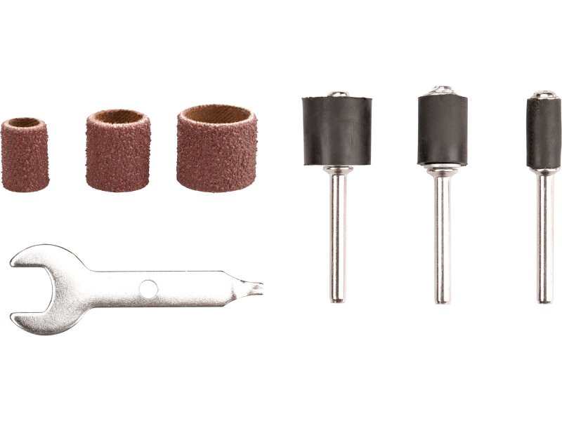 EXTOL PREMIUM  8803760 sada brusných válečků 350ks, průměr stopky 3,2mm Obrázek