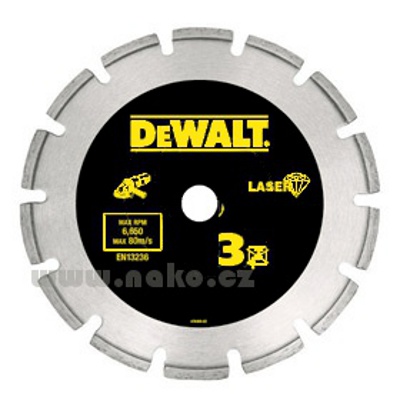 DeWALT DT3761 diamantový kotouč 125x22,2 - žula