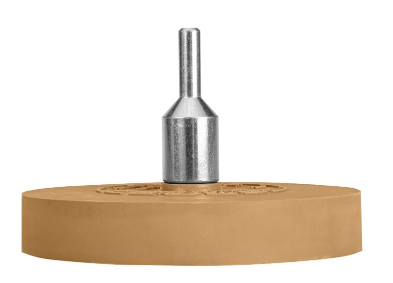 GRAPHITE 55H811 gumový kotouč na odstraňování lepidla a samolepek 88mm Obrázek