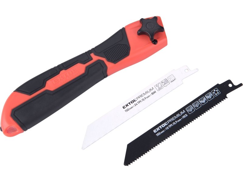 EXTOL PREMIUM 8806990 pila na dřevo a kov víceúčelová, se 2ks plátků 150mm Obrázek