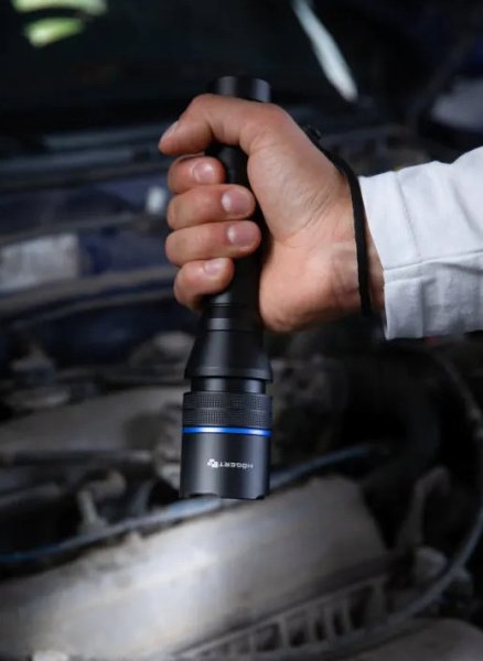 HOGERT HT1E416 svítilna ruční nabíjecí 3100 lm LED 4,5Ah USB-C Obrázek