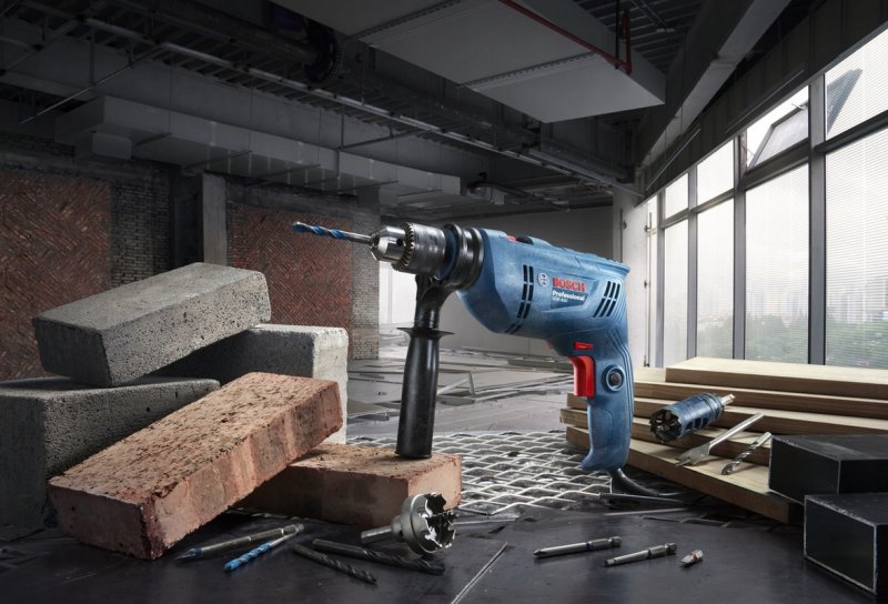 BOSCH GSB 600 příklepová vrtačka Obrázek