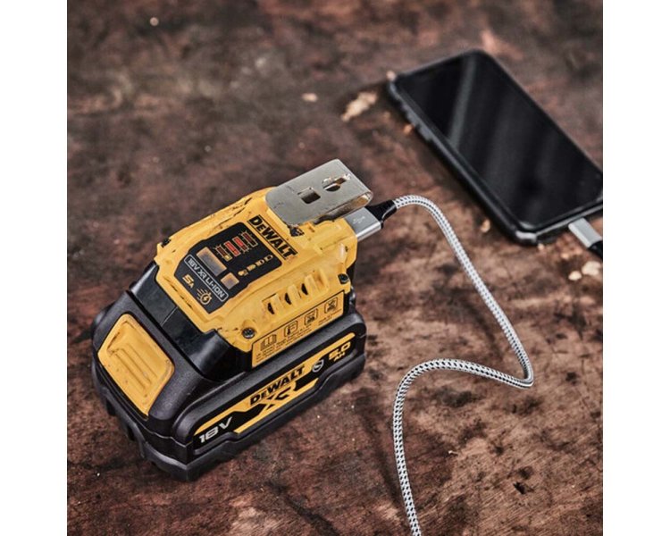 DeWALT DCB094H2 USB-C Sada aku (2x5Ah) + nabíjecí set POWERSTACK Obrázek