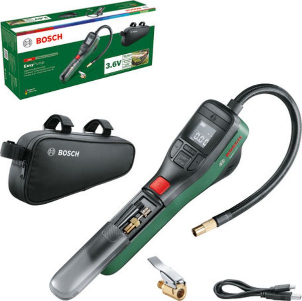 BOSCH EasyPump aku kompresor s brašnou na kolo 0603947002