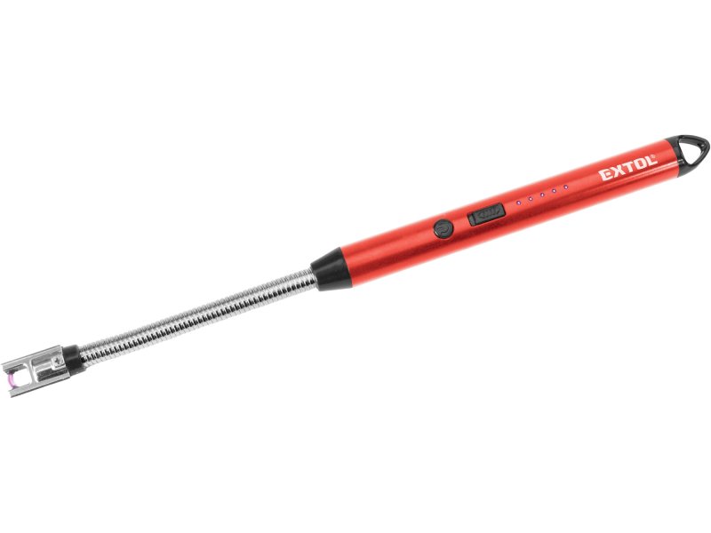 EXTOL PREMIUM 8848130 zapalovač plazmový s flexi krkem 26cm a USB nabíjením