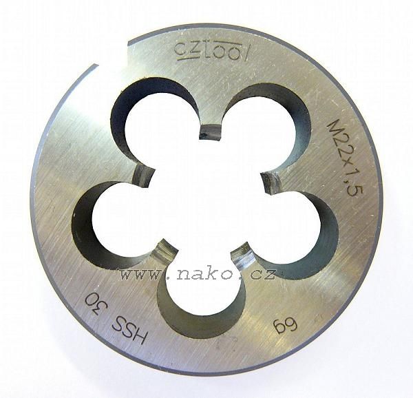 Závitová kruhová čelist 223210 M20x1 /240 203/HSS, 6g