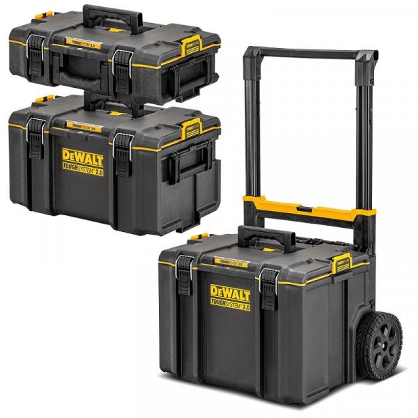DeWALT DSmobile TOUGHSYSTEM 2.0 sada kufrů DS166+DS300+DS450 DWST83402-1 Obrázek