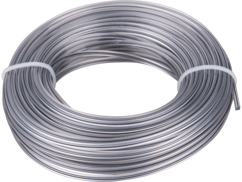 EXTOL PREMIUM 8870913 žací struna do sekačky pr. 2mmx15m s jádrem, čtvercový profi, PA66