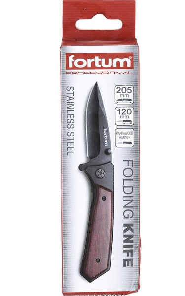 FORTUM 4780301 zavírací nerezový kapesní nůž 205/120mm