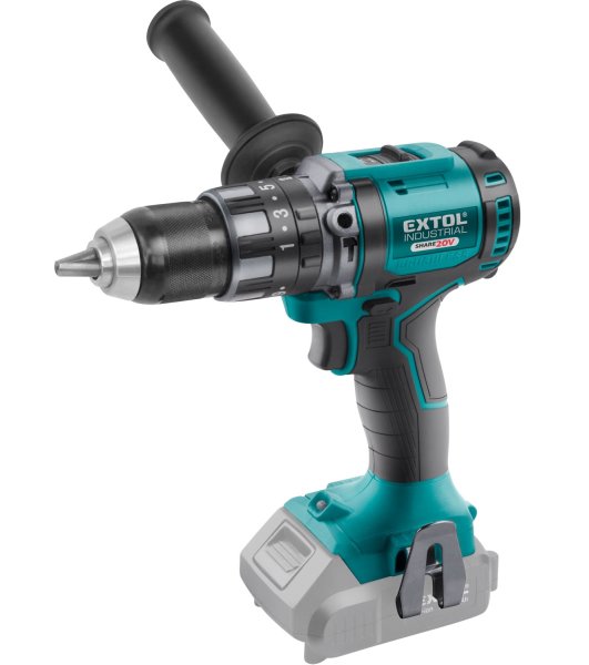 EXTOL INDUSTRIAL 8791803 příklepová aku vrtačka SHARE20V LiIon, BRUSHLESS, bez aku