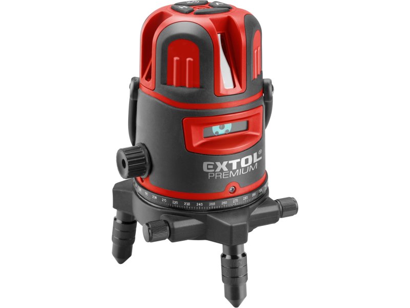 EXTOL PREMIUM 8823312 křížový samonivelační laser zelený liniový Obrázek