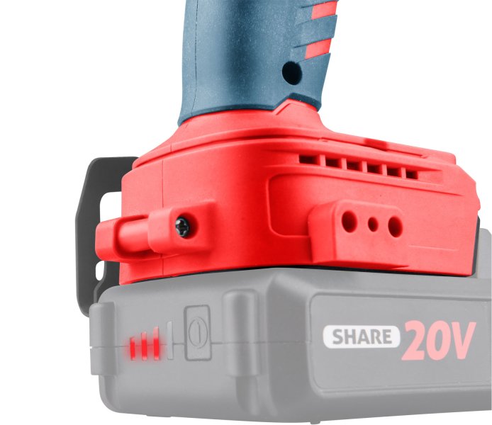 EXTOL PREMIUM 8891815 aku rázový utahovák 1/4" bezuhlíkový SHARE20V 20V LiIon, bez aku Obrázek