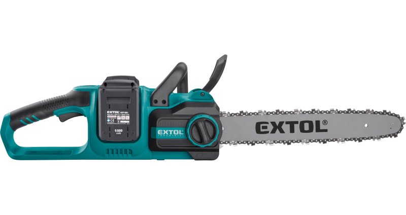 EXTOL INDUSTRIAL 8791920 aku řetězová pila BRUSHLESS 2x 20V LiIon 2x 4Ah SHARE20V 40cm Obrázek
