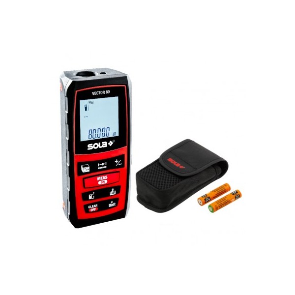 SOLA VECTOR 80 laserový dálkoměr 80m 71021101 Obrázek