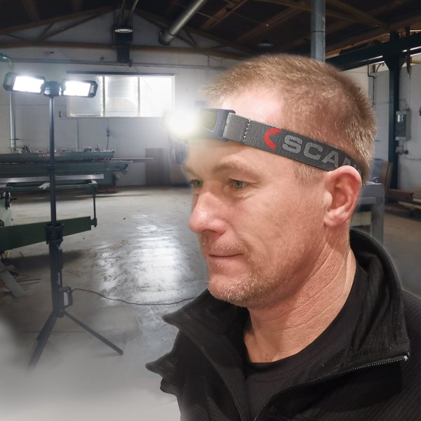 SCANGRIP ZONE 2 nabíjecí čelová svítilna COB LED 
03.5850.25 Obrázek