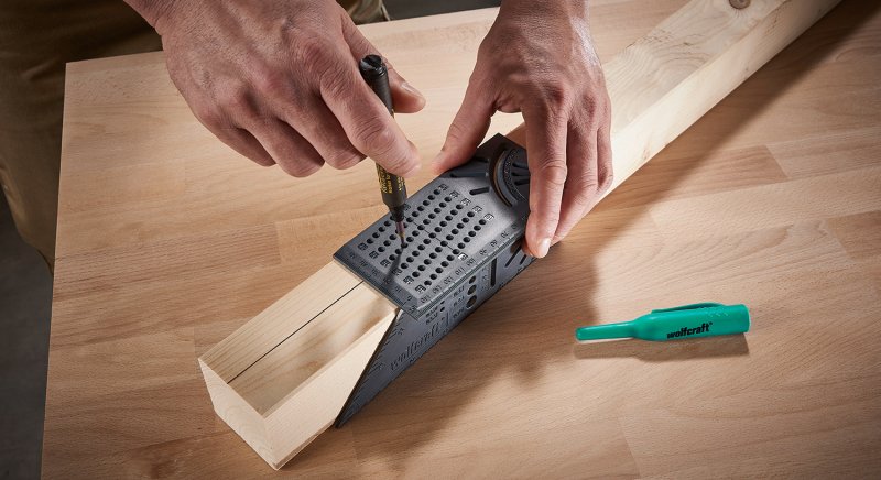 WOLFCRAFT 5208000 3D úhelník Obrázek