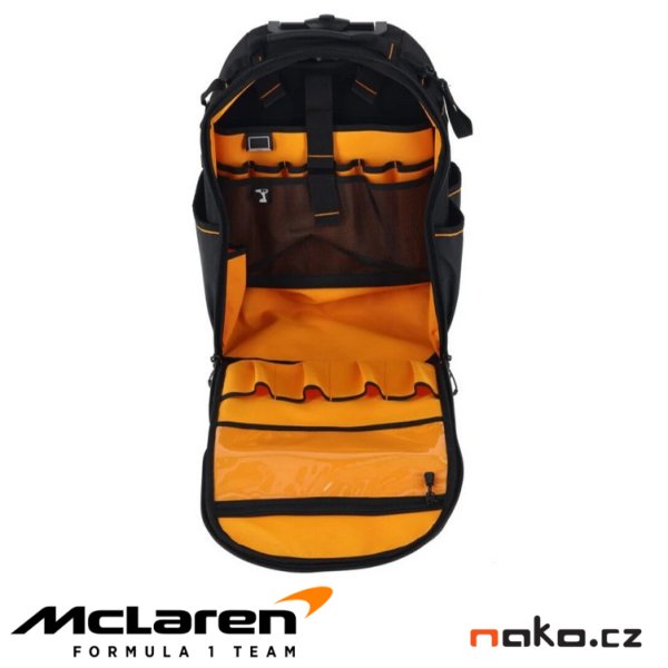 DeWALT DWST60101-9 batoh na nářadí s kolečky a madlem - edice McLaren F1 Team Obrázek
