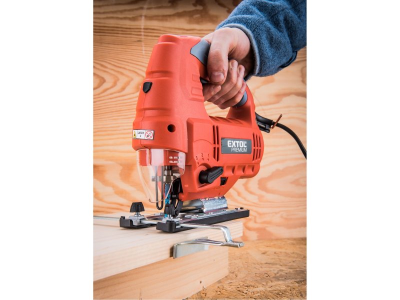 Pila přímočará s laserem a světlem Extol 800W Obrázek