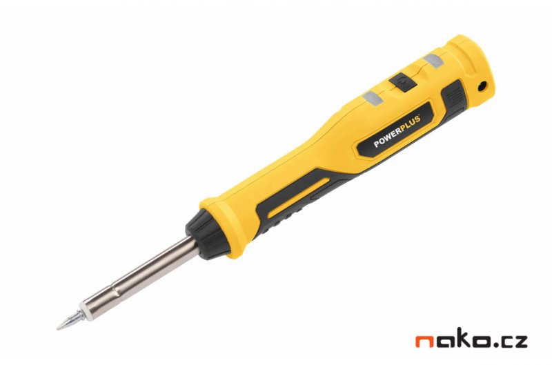 POWERPLUS POWX1388 nabíjecí hrotová aku páječka 4V 4,4 Ah Obrázek