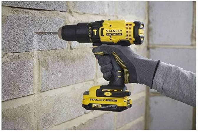 STANLEY SFMCD711C2K FatMax V20 aku vrtačka s příklepem (2x1,5Ah) Obrázek