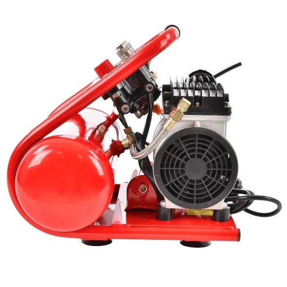 HECHT 2808 kompresor bezolejový přenosný s nádobou Obrázek