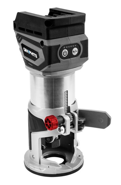 GRAPHITE ENERGY+ 58GE140 aku jednoruční ohraňovací vrchní frézka 18V LiIon bez aku Obrázek