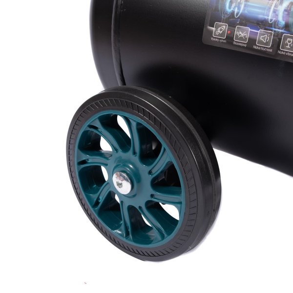 XTline XT2024 tichý bezolejový přenosný dvoupístový kompresor 24 l Obrázek