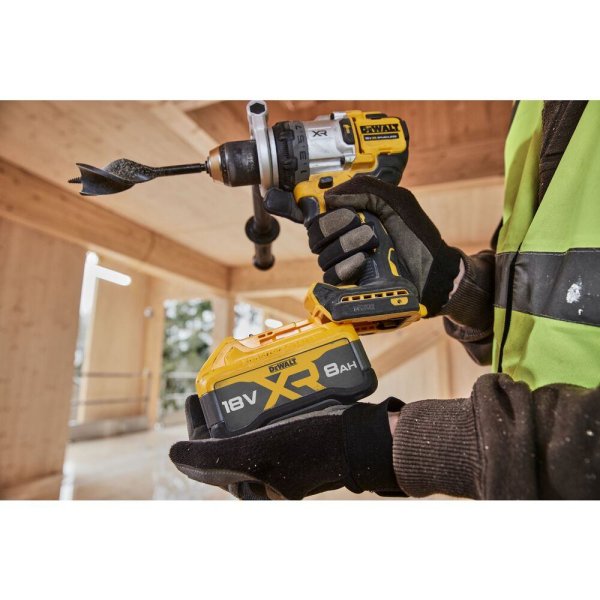 DeWALT DCD1007 + kufr Tstak (verze bez aku) aku vrtačka s příklepem Obrázek