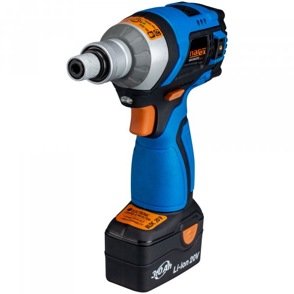 NAREX ASR 203-3SB (2x3Ah) 1/2" bezuhlíkový aku rázový utahovák s regulací Obrázek