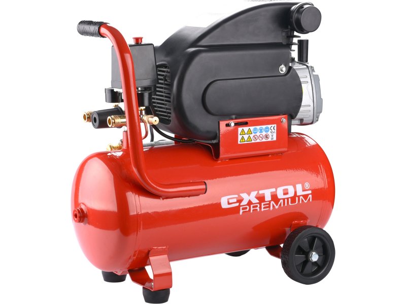 EXTOL PREMIUM 8895310 kompresor olejový, 1500W, 24 l Obrázek