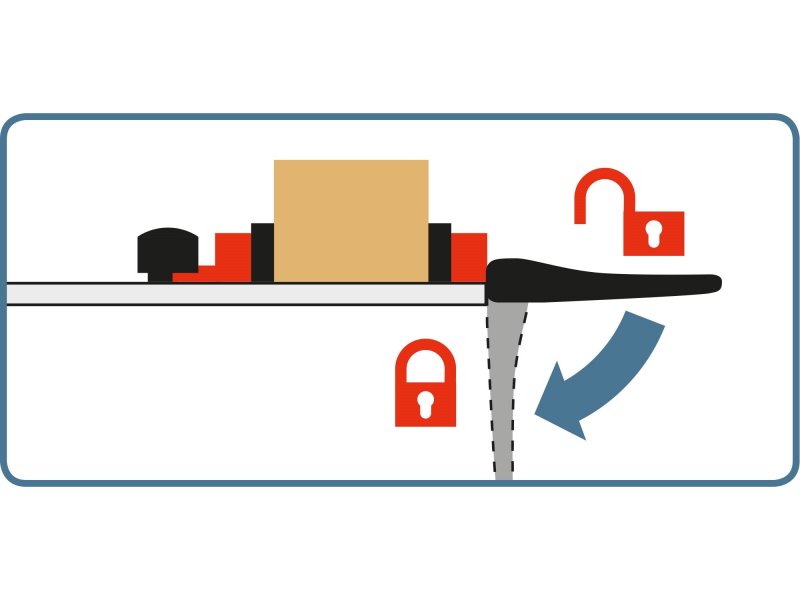 EXTOL PREMIUM 8815502 vodící a upínací hliníková lišta 900mm Obrázek