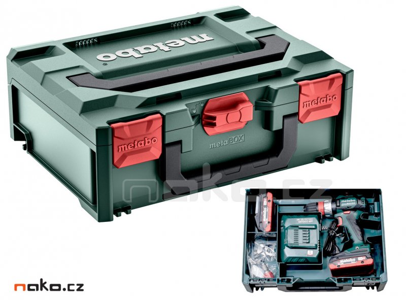 METABO metaBOX 145 plastový kufr pro BS L, LT / SB L, LT 18V, 626886000 Obrázek