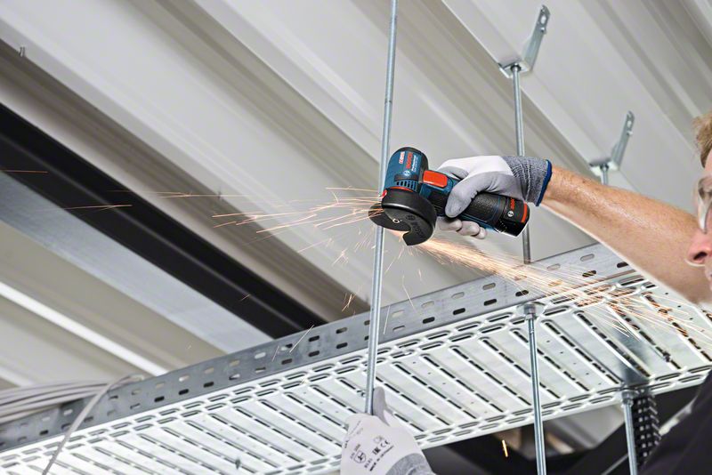 BOSCH GWS 12V-76 (verze bez aku) mini úhlová bruska Obrázek